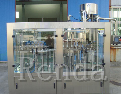 Bottled Juice Filling Machine Equipment Stainless Steel 304 / 316 Material With High Speed