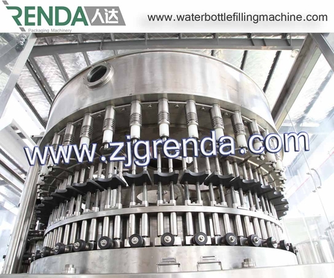 Three in One Mineral Water Liquid Filling Machines , 4000BPH Pure Water Bottle Filling Machine