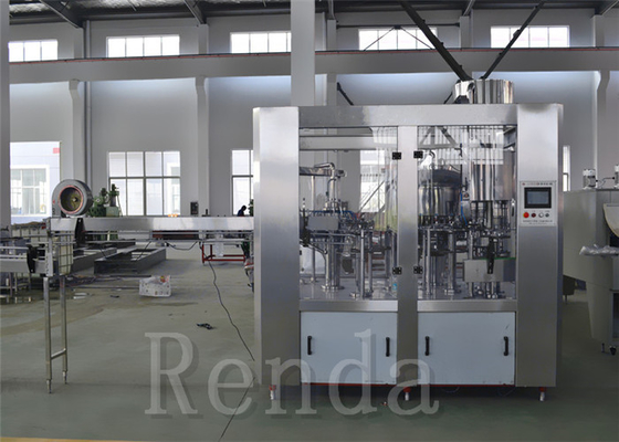 High Speed Fruit Juice Filling Machine / Automated Juice Bottling Machine SUS304