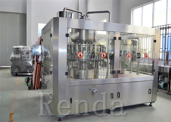 High Speed Fruit Juice Filling Machine / Automated Juice Bottling Machine SUS304