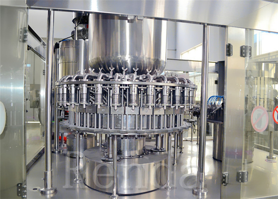 High Speed Fruit Juice Filling Machine / Automated Juice Bottling Machine SUS304