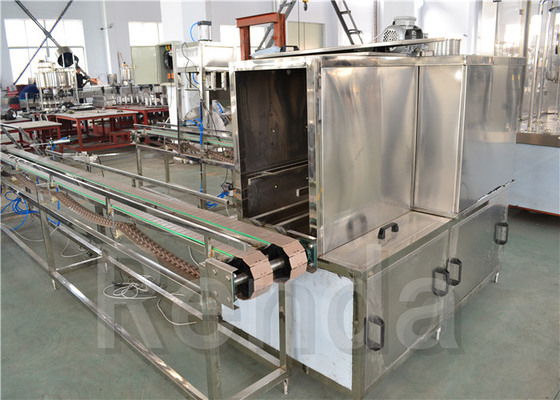 200 - 300 BPH Pure Mineral Water Barrel Filling Machine With Rinsing / Filling / Capping