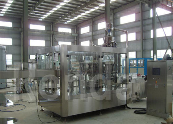 Mineral Water / Beverage / Purified Water Bottle Filling Machine For Plastic Screw Cap 28 mm