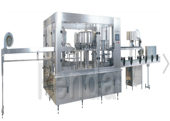 1000BPH Small Water Bottle Filling Machine For Bottle Filling Line CGF8-8-3 1.5KW