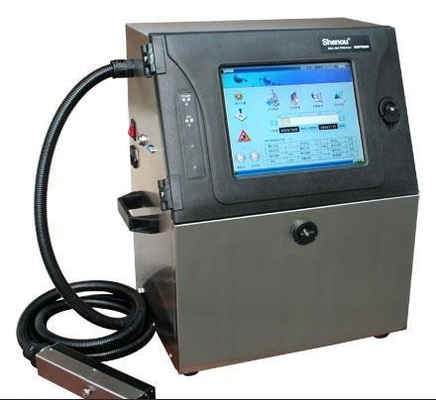 Automatic Ink Date Printer Expiry Date Printing Machine For Glass Bottle / Aluminium Can