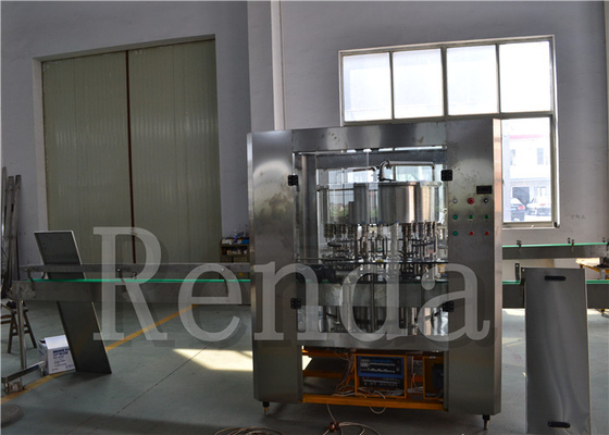 Automatic Bottle Juice Filling Machine Electric Driven Type 7KW Power 10000BPH Capacity