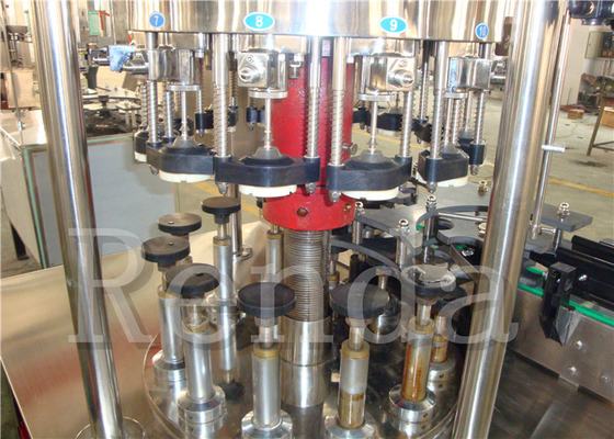 Automatic Bottle Juice Filling Machine Electric Driven Type 7KW Power 10000BPH Capacity