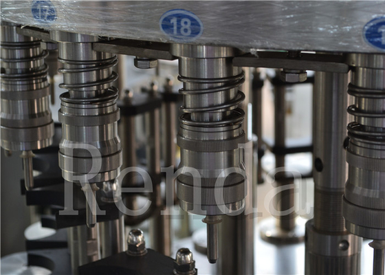 Automatic Bottle Juice Filling Machine Electric Driven Type 7KW Power 10000BPH Capacity