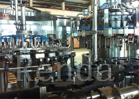 110V / 220V / 380V Automated Juice Filling Machine Bottle Filler 7T 1 Year Warranty