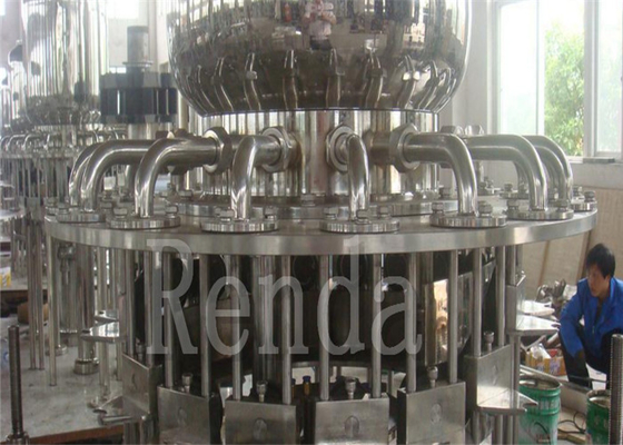 110V / 220V / 380V Automated Juice Filling Machine Bottle Filler 7T 1 Year Warranty