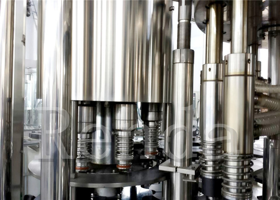 110V / 220V / 380V Automated Juice Filling Machine Bottle Filler 7T 1 Year Warranty