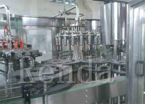 110V / 220V / 380V Automated Juice Filling Machine Bottle Filler 7T 1 Year Warranty