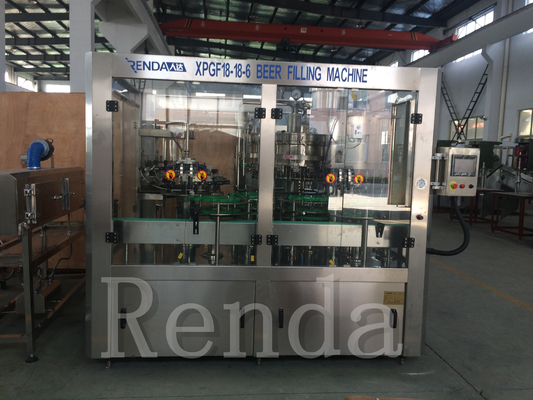 Automatic Glass Bottle 3 in 1 Wine Filling Machine Line for Beer Wine Red Wine
