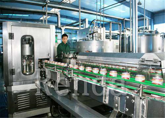Automated Can Filling Machine , 2000BPH Bottle Filler Machine For Can Filling Line