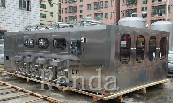 200 - 300 BPH Pure Mineral Water Barrel Filling Machine With Rinsing / Filling / Capping