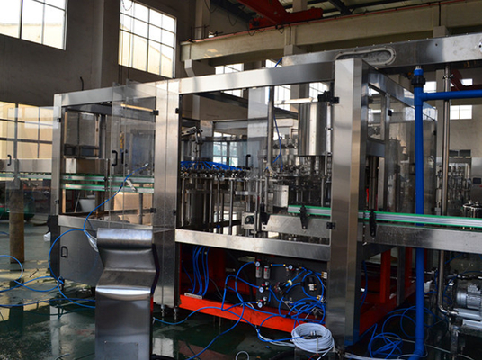 9KW 380V Carbonated Drink Filling Machine 8000BPH Liquid Filling Machines