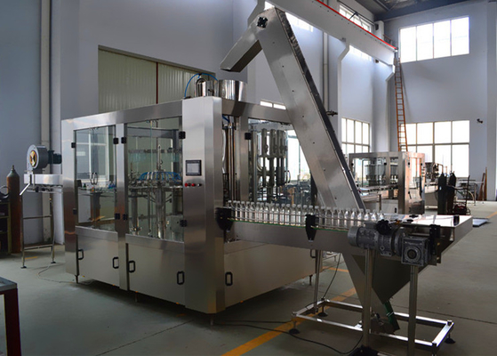 Fully Automatic Liquid Bottle Juice Filling Machine for Juice Water Beer Wine Machinery