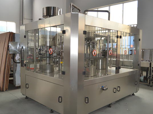 Electric Fruit Hot Juice Filling Machine  Automated Drink Filler
