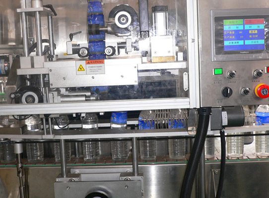 Electric Driven Automatic Sticker Labeling Machine with Heat Shrink Tunnel 3.5kw
