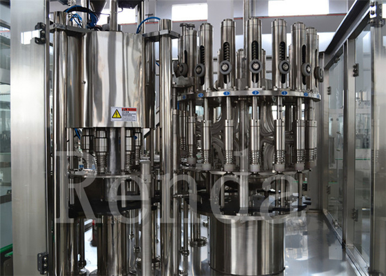 15000 BPH Máy Juice Filling / Nước ép đóng chai Thiết bị Đối với đồ uống 10KW