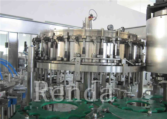Máy chiết rót nước có ga tùy chỉnh Máy làm đầy nước giải khát 220 V