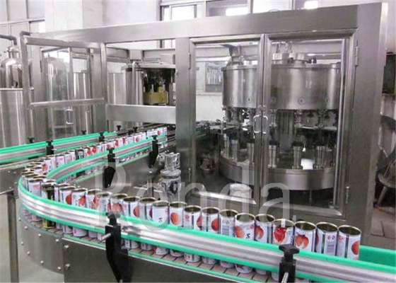 Nhôm tự động có thể điền vào máy niêm phong có thể đóng gói dây chuyền sản xuất