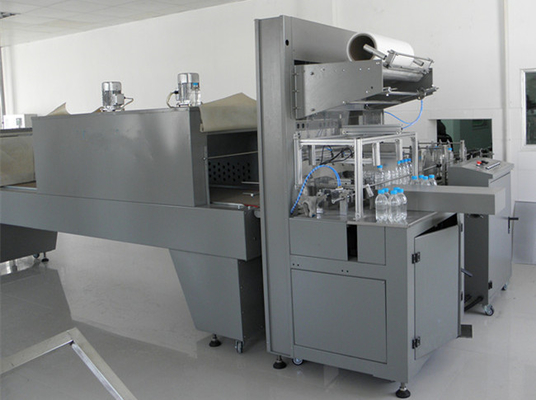 Shrink Film Máy đóng gói tự động cho nhà máy đóng gói Nước Máy co lại CE ISO